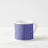 KONINKLIJK BLAUWE BREISEL Espresso kopje Kop (Voorkant rechts)