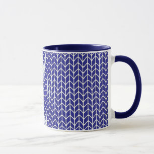 KONINKLIJK BLAUWE BREISEL Marineblauwe Combo Mok