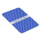 Koninklijk Blauwe Combinatie Stippen van STaylor Magneet (Rechterzijde)