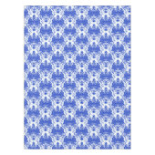 Koninklijk Blauwe Damast Tafelkleed (Voorkant)