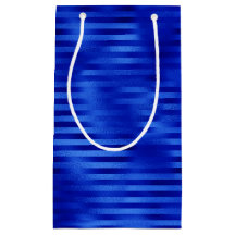 Koninklijk Blauwe Folie Gestreepte Hanukkah