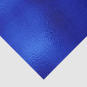 Koninklijk Blauwe Folie Hanukkah Tissuepapier (Detail)