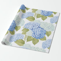 Koninklijk Blauwe Hortensia Tuin Bloemen Inpakpapi