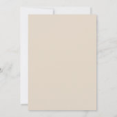 Koninklijk Blauwe Levendige Aquarel Bruiloft Kaart (Achterkant)