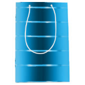 Koninklijk Blauwe Lint Boog Bruidsdouche Medium Cadeauzakje (Voorkant)