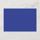 Koninklijk Blauwe Luxe Enclosure Kaarten (Voorkant)