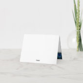 Koninklijk Blauwe Pauw Bedankt (Achterkant)