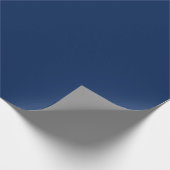 Koninklijk blauwe Pop Of Color Cadeaupapier (Hoek)