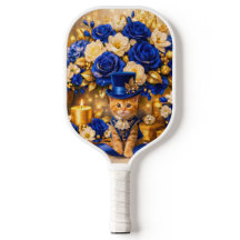 Koninklijk Blauwe Roos Kitten Pickleball Paddle