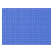 Koninklijk blauwe shippo-patroon tafelkleed (Voorkant (Horizontaal))