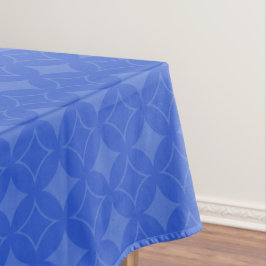 Koninklijk blauwe shippo-patroon tafelkleed