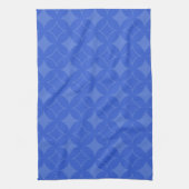 Koninklijk blauwe shippo-patroon theedoek (Verticaal)