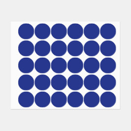 Koninklijk Blauwe Vakantie Elegantie Labels