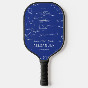 Koninklijk Blauwe Wiskundige Natuurkundige Vergeli Pickleball Paddle