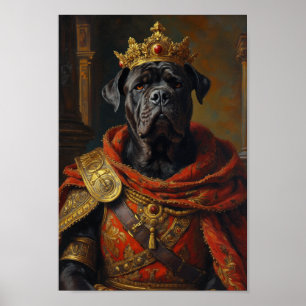 Koninklijk Cane Corso Portret Poster