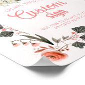 Koninklijk Castle Birthday-teken - Aangepaste Sjab Poster (Hoek)