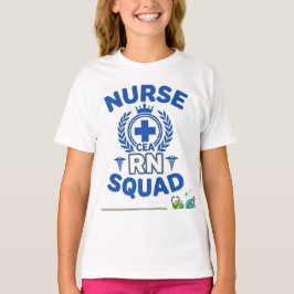Koninklijk CEA RN Verpleegster Team Medisch Kruis T-shirt