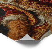 Koninklijk Cockapoo Portret Poster (Hoek)