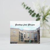 koninklijk concertzaal glasgow briefkaart (Staand voorkant)