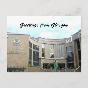 koninklijk concertzaal glasgow briefkaart