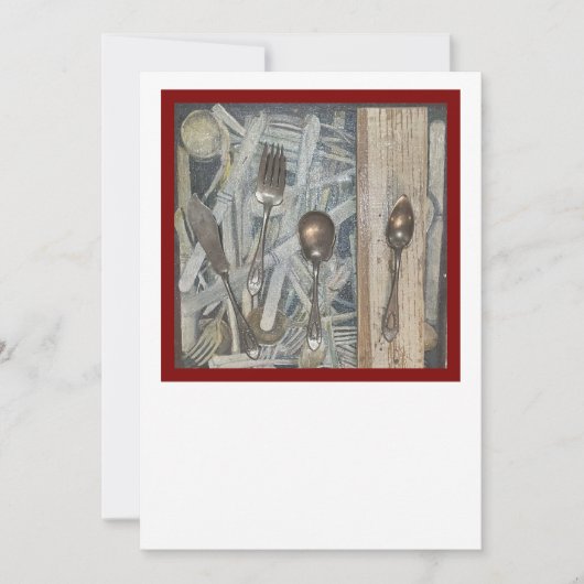 Koninklijk diner kaart (Voorkant)