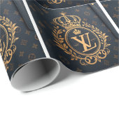 Koninklijk embleem cadeaupapier (Rol Hoek)