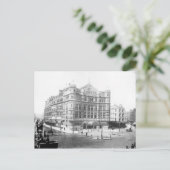 Koninklijk Engels Huis van de Opera, 1891 Briefkaart (Staand voorkant)