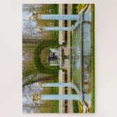 Koninklijk Estate Madrid van Aranjuez. Spanje. Legpuzzel (Verticaal)