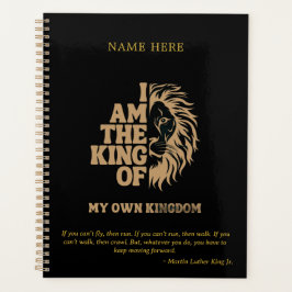 Koninklijk Geïnspireerde Ik Ben De Koning Van Mijn Planner