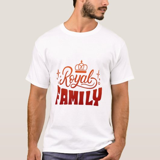 koninklijk gezin t-shirt (Voorkant)