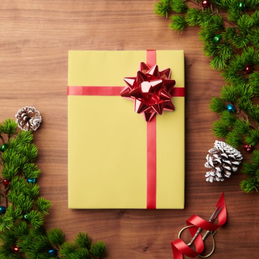 Koninklijk Goud Effen Kleur Cadeaupapier (Feestdagen Geschenken)