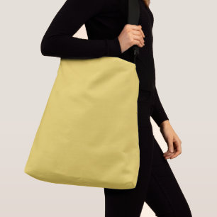 Koninklijk Goud Effen Kleur Crossbody Tas
