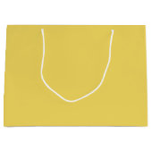 Koninklijk Goud Effen Kleur Groot Cadeauzakje (Voorkant)