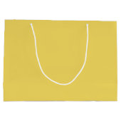 Koninklijk Goud Effen Kleur Groot Cadeauzakje (Achterkant)