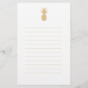 Koninklijk Gouden Ananas Briefpapier