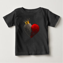 Koninklijk Hart Kids T-Shirt | Mooie Kroon Hart Gr