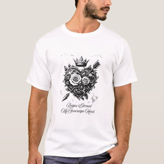 Koninklijk Hart T-Shirt (Voorkant)