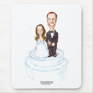 Koninklijk Huwelijk Catherine & William Cadeaus T- Muismat