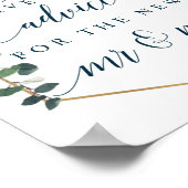 Koninklijk huwelijksgebarentaal advies voor de hee poster (Hoek)