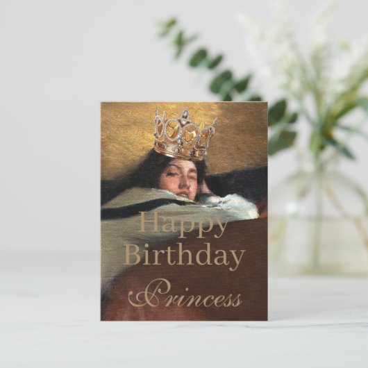 Koninklijk is zo posh Gefeliciteerd Prinses Briefkaart (Staand voorkant)