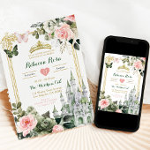 Koninklijk Kasteel Blush Roze Sage Groen Royal 15  Kaart