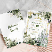 Koninklijk Kasteel Crown Sage Groene Koninklijke Q Kaart