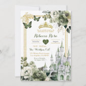 Koninklijk Kasteel Crown Sage Groene Koninklijke Q Kaart (Voorkant)