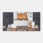 Koninklijk Kat Bureaumat | Groot Werkoppervlak Mui (Keyboard & Muis)