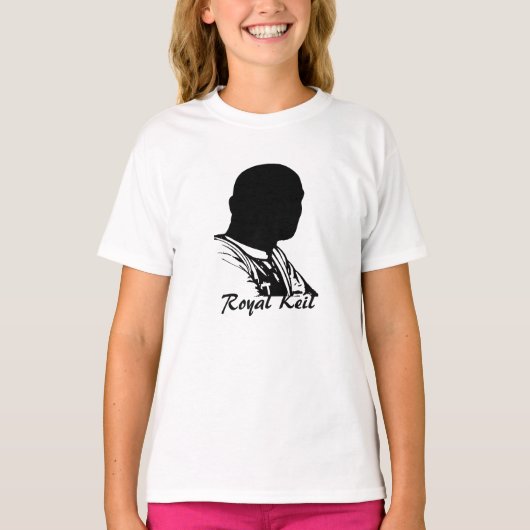 Koninklijk Keil wit T-shirt (Voorkant)