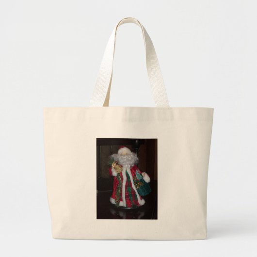 Koninklijk kerstfeest met feestelijke feestdag grote tote bag (Voorkant)