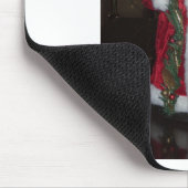 Koninklijk kerstfeest met feestelijke feestdag muismat (Hoek)