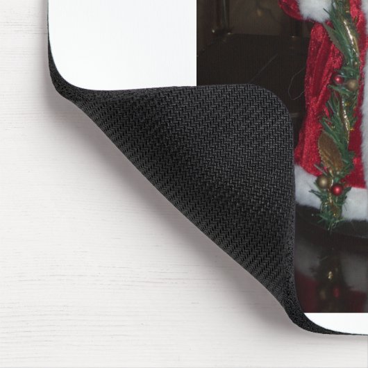 Koninklijk kerstfeest met feestelijke feestdag muismat (Hoek)