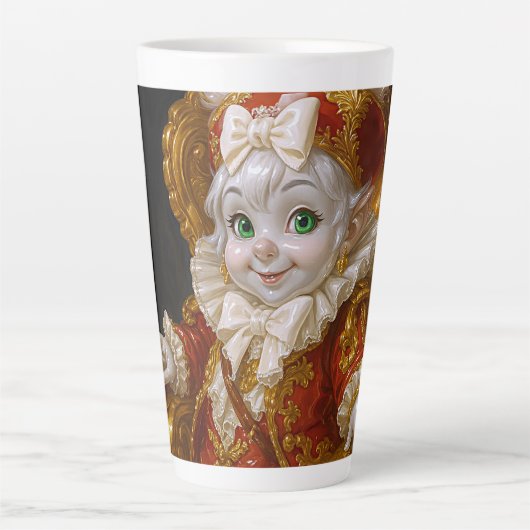 Koninklijk Kind Koning Latte Mok (Voorkant)