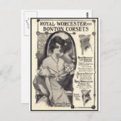 koninklijk korset briefkaart (Voorkant / Achterkant)